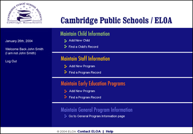Early Learning Opportunities Act of Cambridge